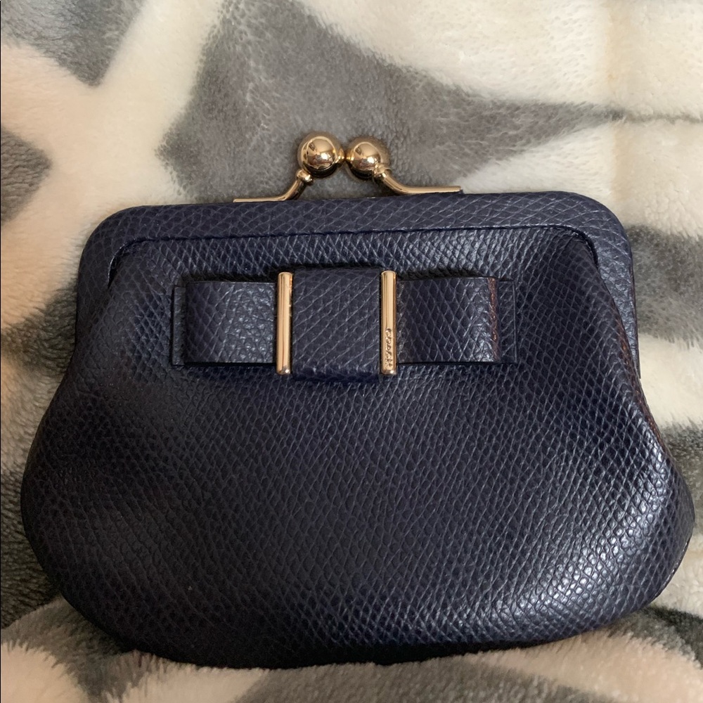 Coach change purse